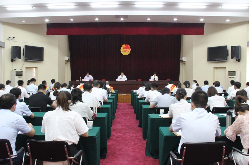 图为局共青团评先评优表彰会议暨“清风课堂”青年专场现场.jpg